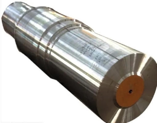 Die Forging 42crmo4 4140 เพลาเหล็กแบนหัวต่างๆ 1045 Carbon Steel Shaft