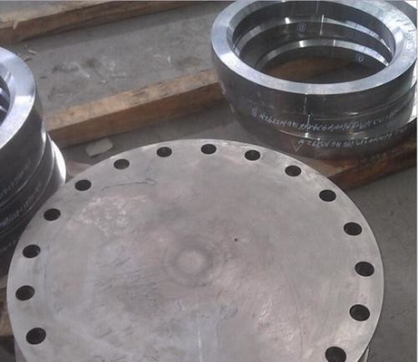 Aisi4140 42CrMo4 ชิ้นส่วนเหล็กปลอมแปลงขนาดหนัก St52 Forging Steel Products