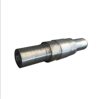 Die Forging 42crmo4 4140 เพลาเหล็กแบนหัวต่างๆ 1045 Carbon Steel Shaft