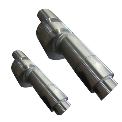 การตีเหล็กเพลาขับยาว Sae4340 Sae4140 42crmo4 เพลาโลหะผสมเหล็ก Spline
