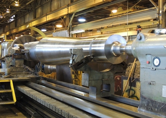 การตีขึ้นรูปร้อน DIN1.4541 4140 Steel Quill Shaft A105 Forging Steel Shaft