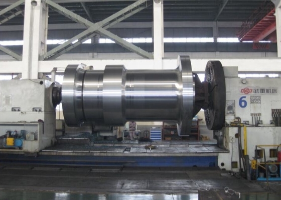การตีขึ้นรูปร้อน DIN1.4541 4140 Steel Quill Shaft A105 Forging Steel Shaft