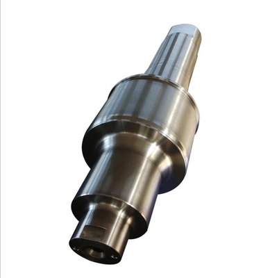 การปลอม Sae1045 Sae4140 Sae8620 34crnimo6 ISO ได้รับการรับรอง Steel Stepped Gear Shaft